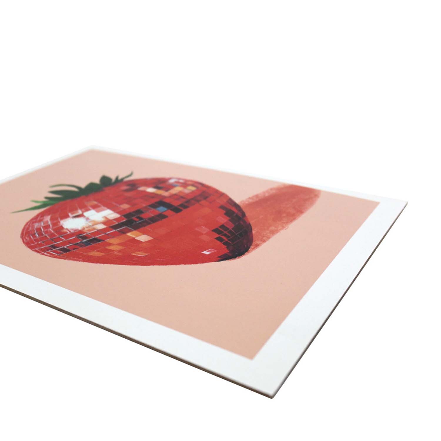 Colourful Disco Fruit Print Frame - Multicolour Image 3