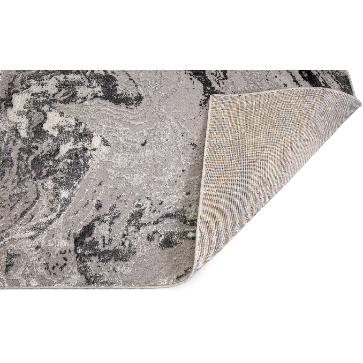 Cadiz Marble Rug - Taupe Image 5