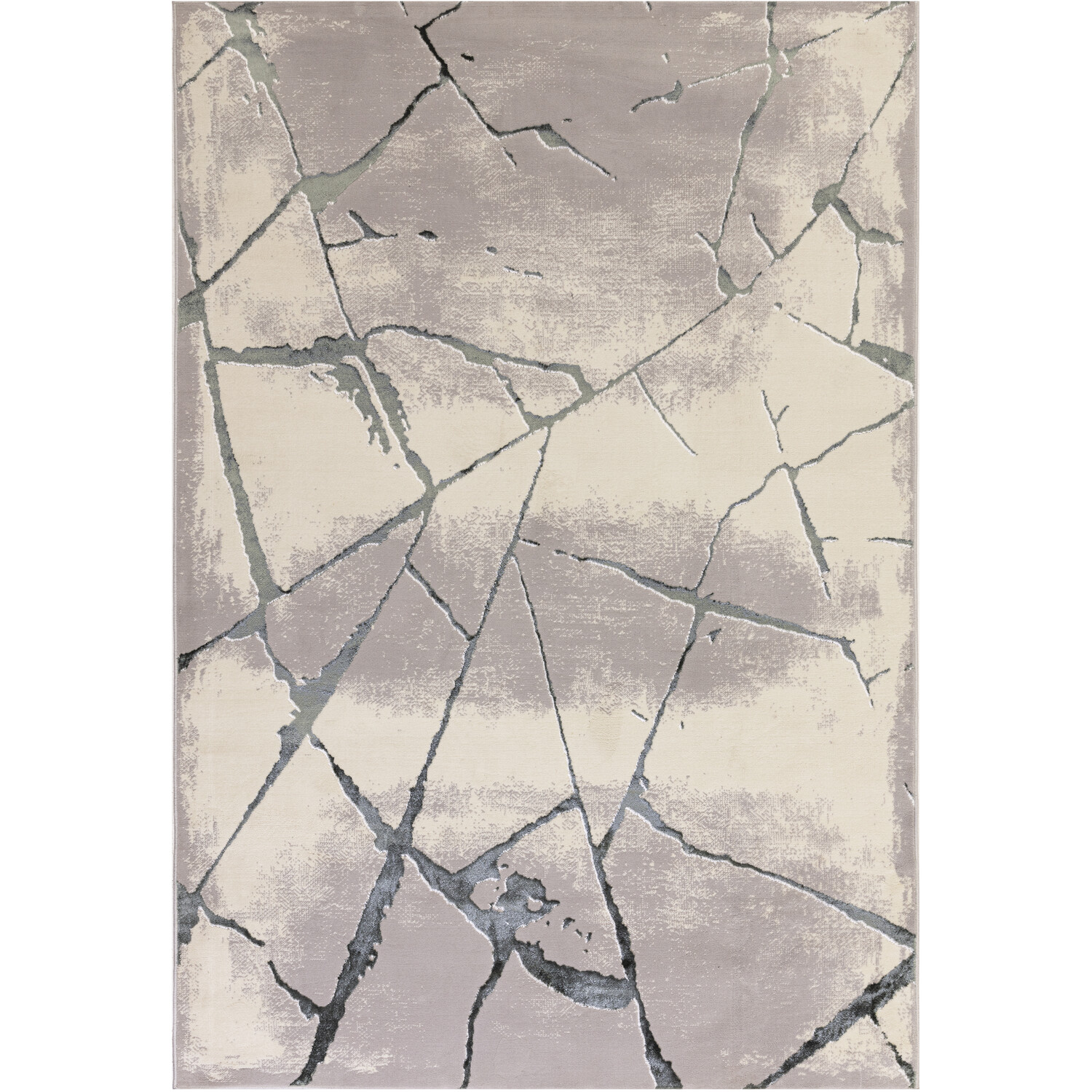 Diamond Green Marble Rug 120cm Image 1