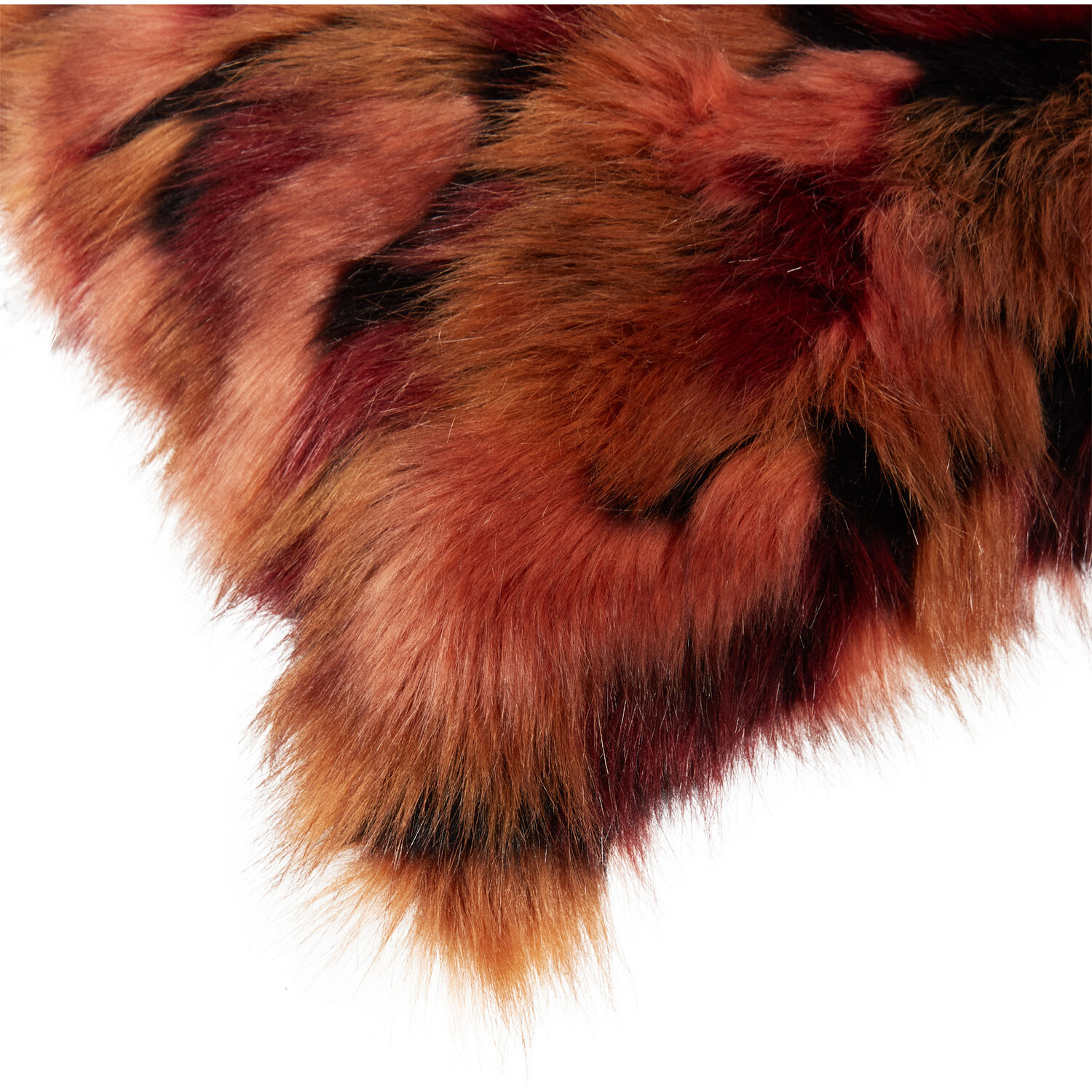 Melba Fur Cushion - Brown Image 4