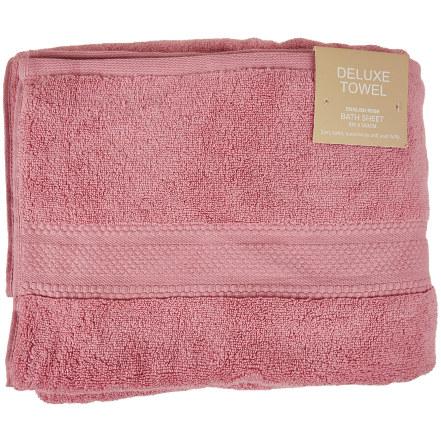 Deluxe Bath Sheet - English Rose Image 1