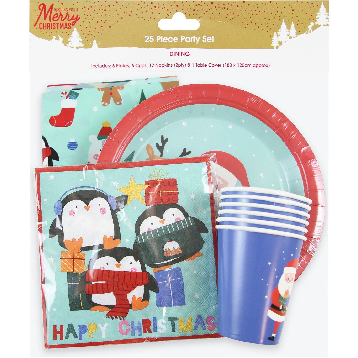 25-Piece Christmas Party Pack Image 5
