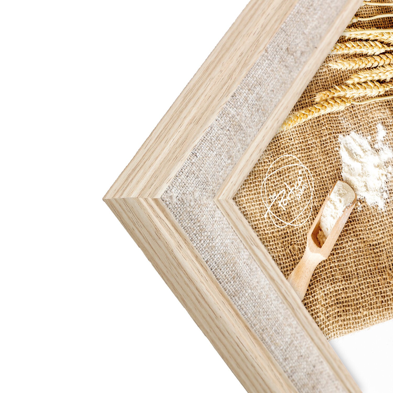 Whitstable Linen Effect Frame - Brown / 8 x 10 inch Image 3