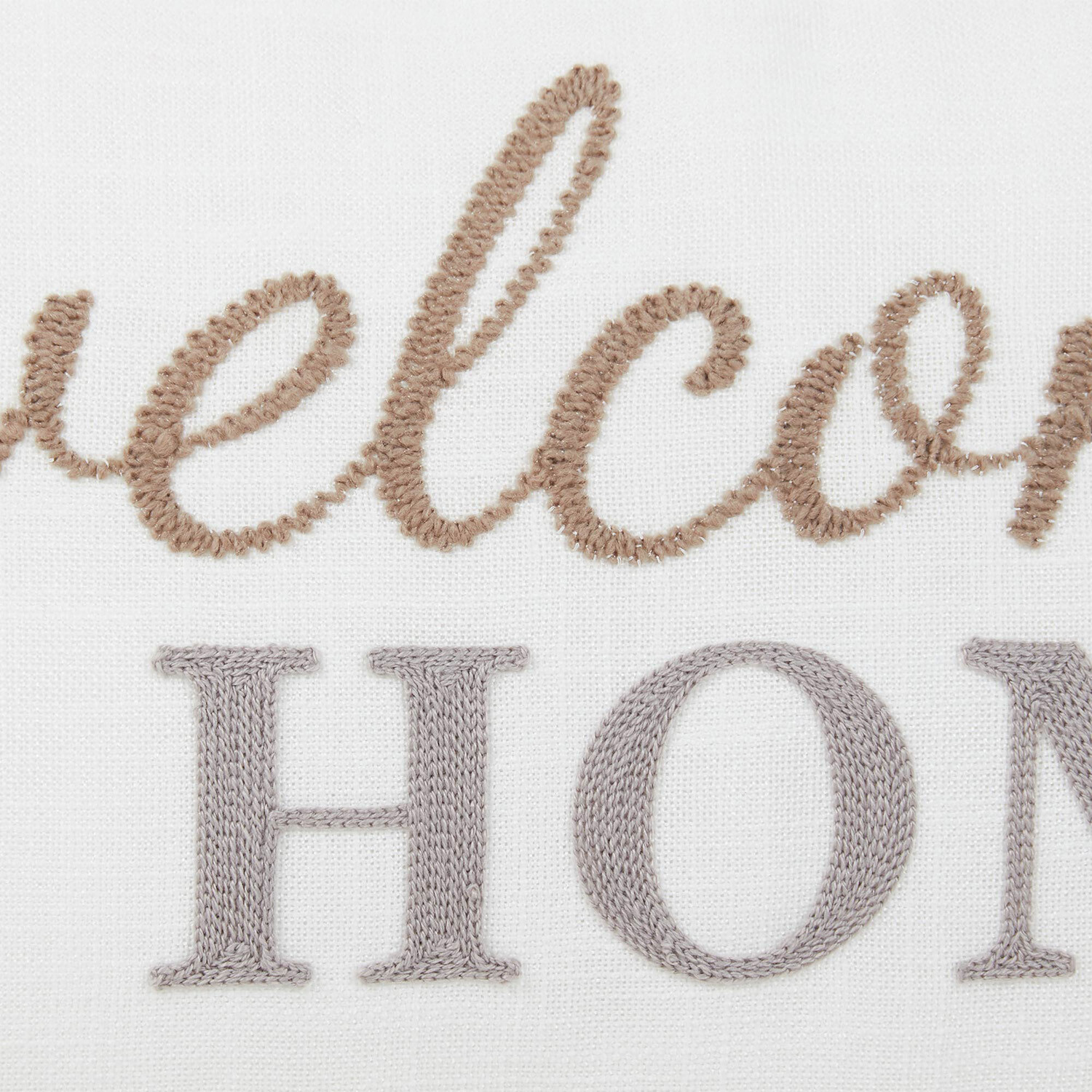 Welcome Home Cushion - Natural Image 2