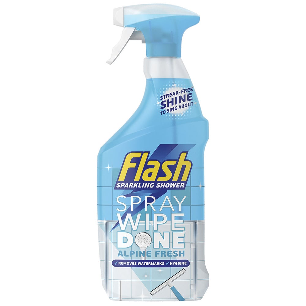 Flash Spray Wipe Done Alpine Fresh Shower Cleaner Spray 800ml Image