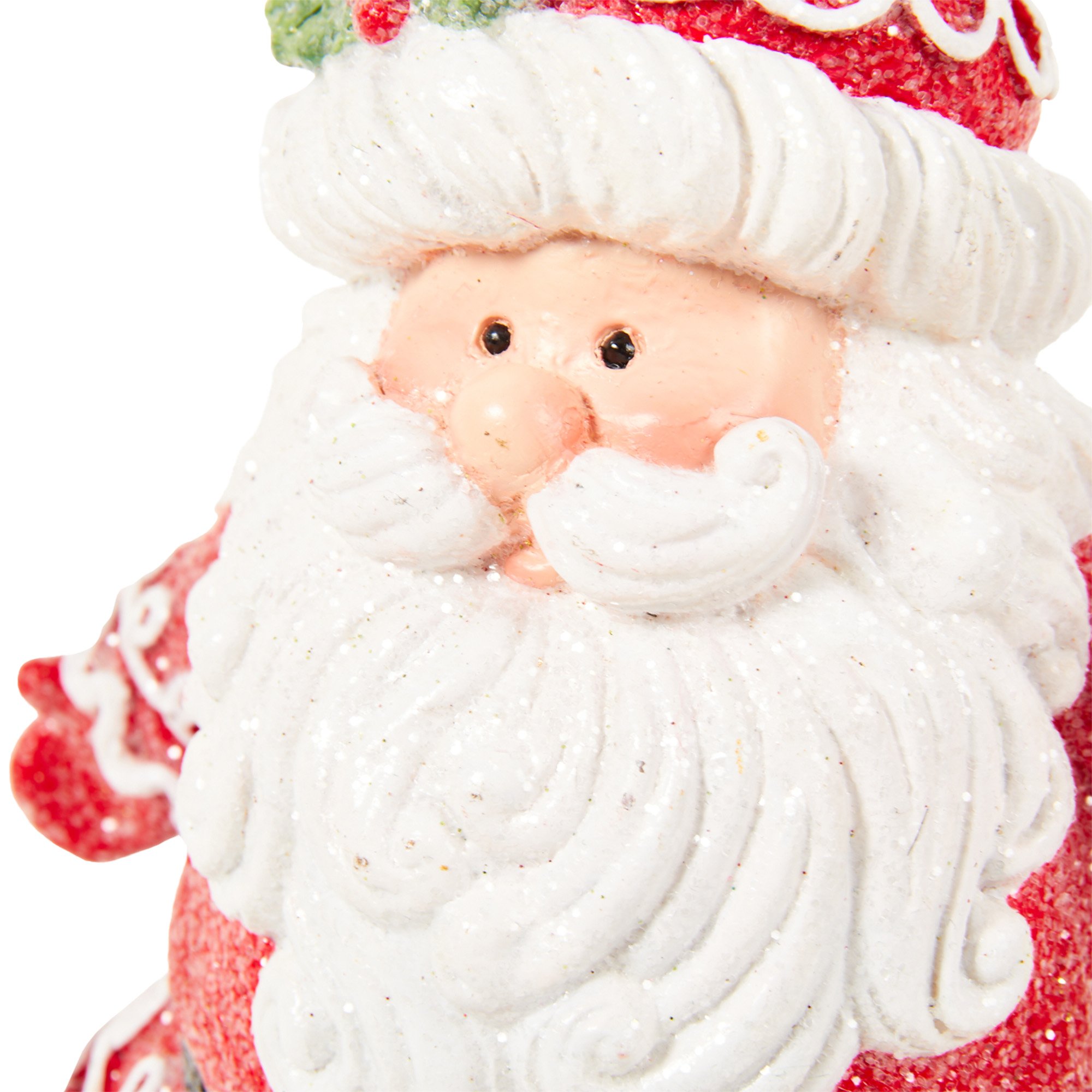 Christmas Gingerbread Santa Decoration - Red Image 4