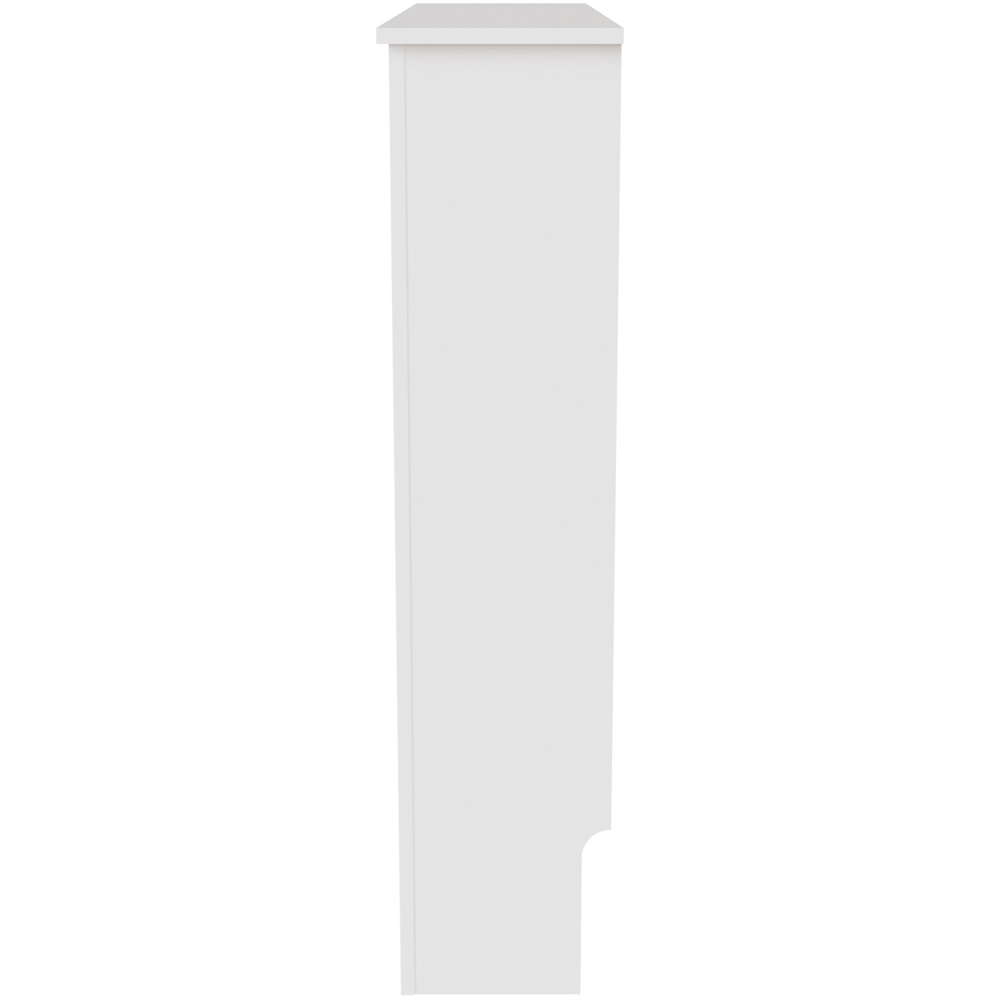 GFW Cleo White Small Radiator Cover 830 x 780mm Image 4