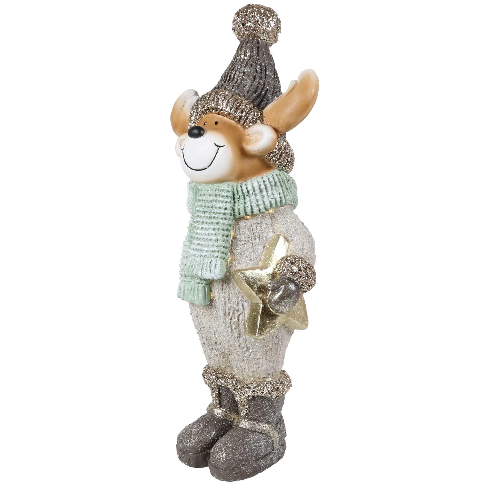 LED Winter Standing Reindeer Image 2