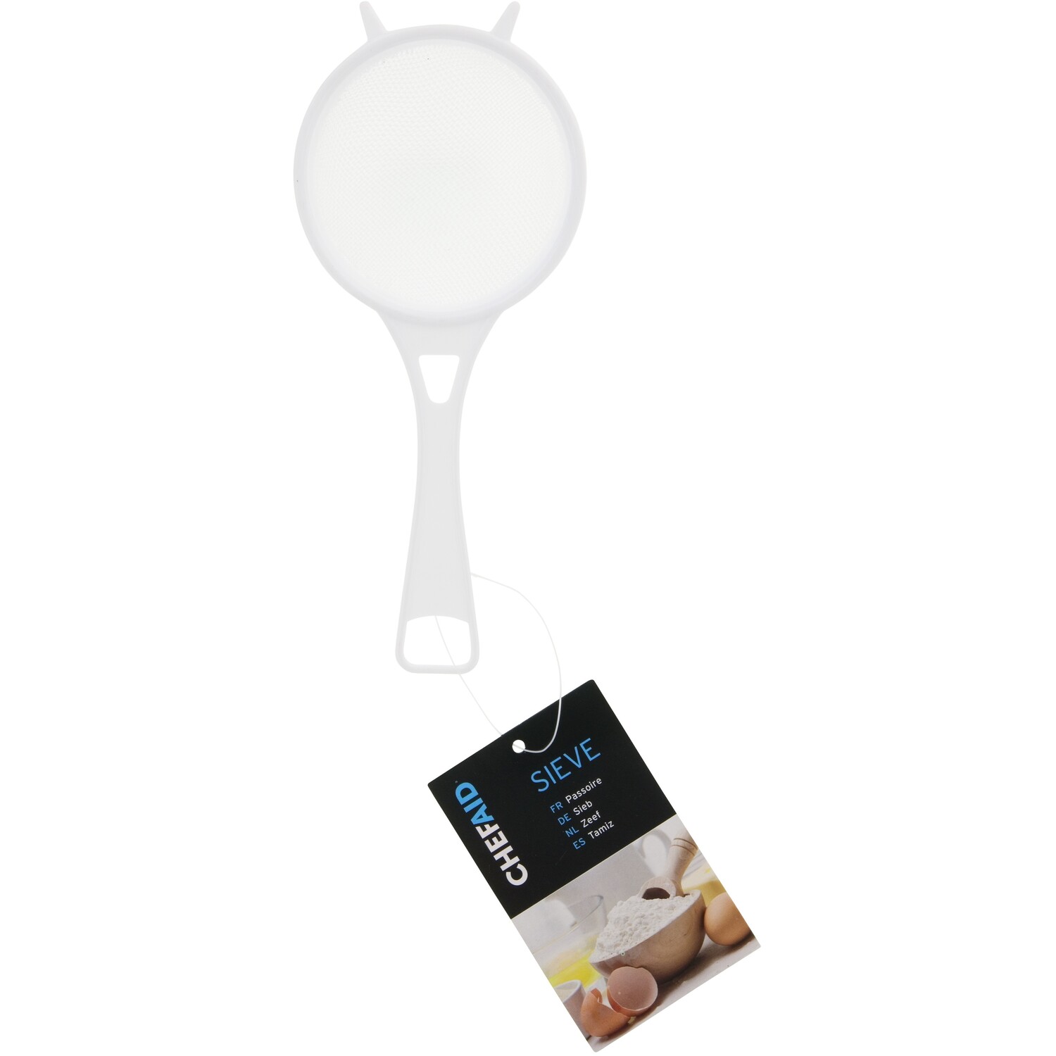 Chef Aid Small White Plastic Strainer Image