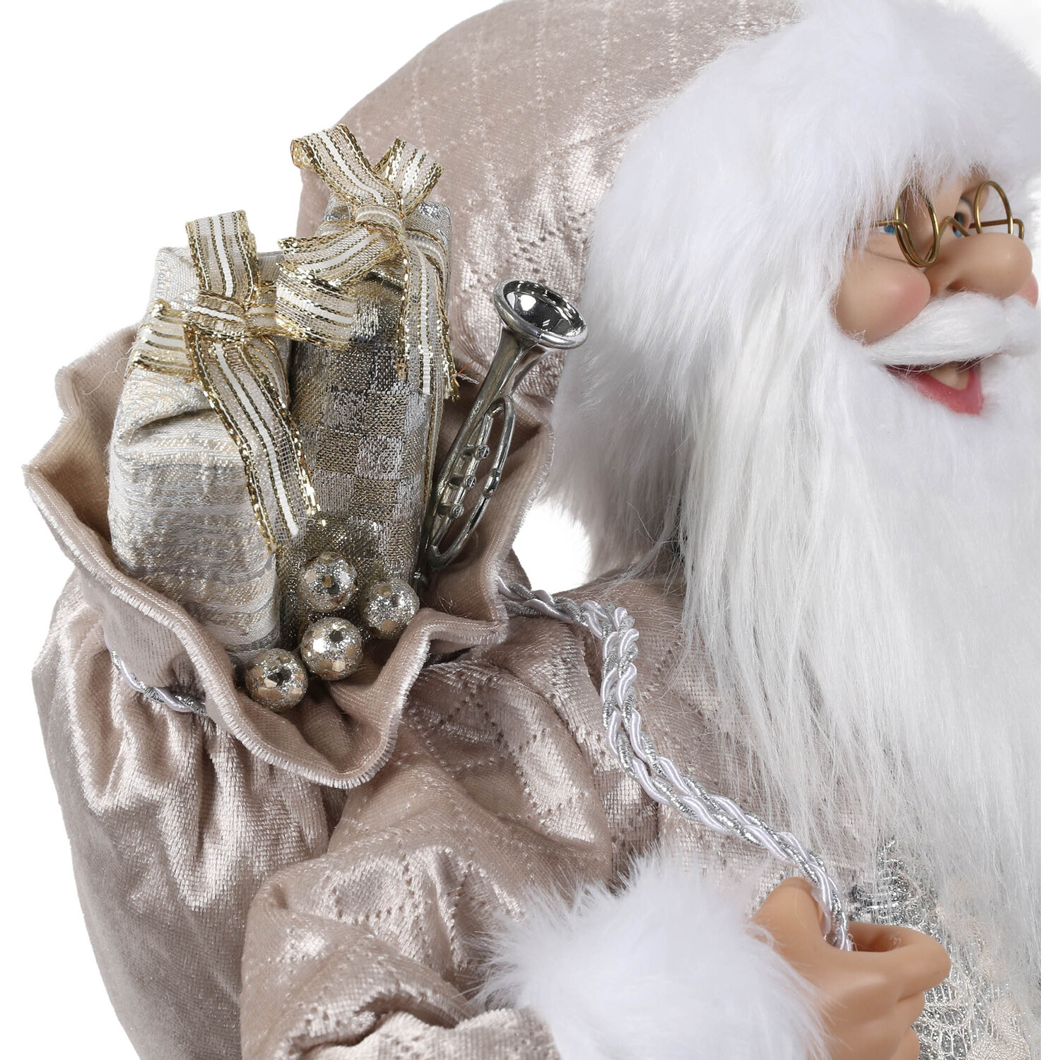 Champagne Standing Santa Image 6