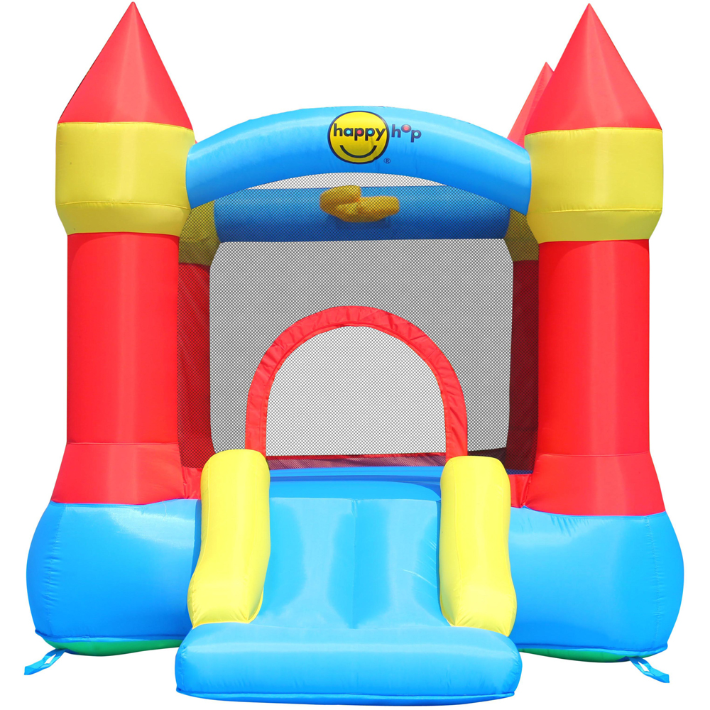 Happy Hop 3 in 1 Castle Bouncer with Air Blower Image 2