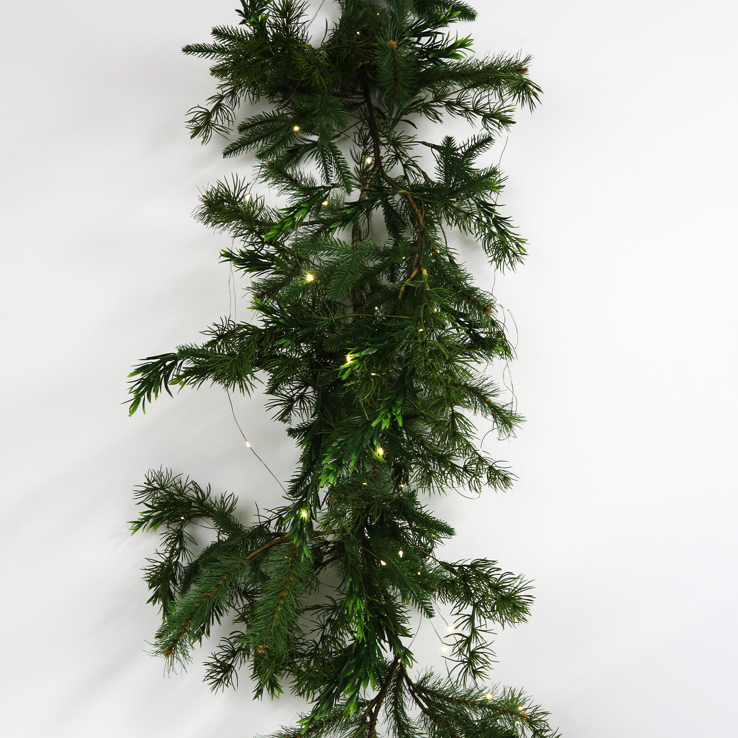 Cascading LED Garland - Green Image 2