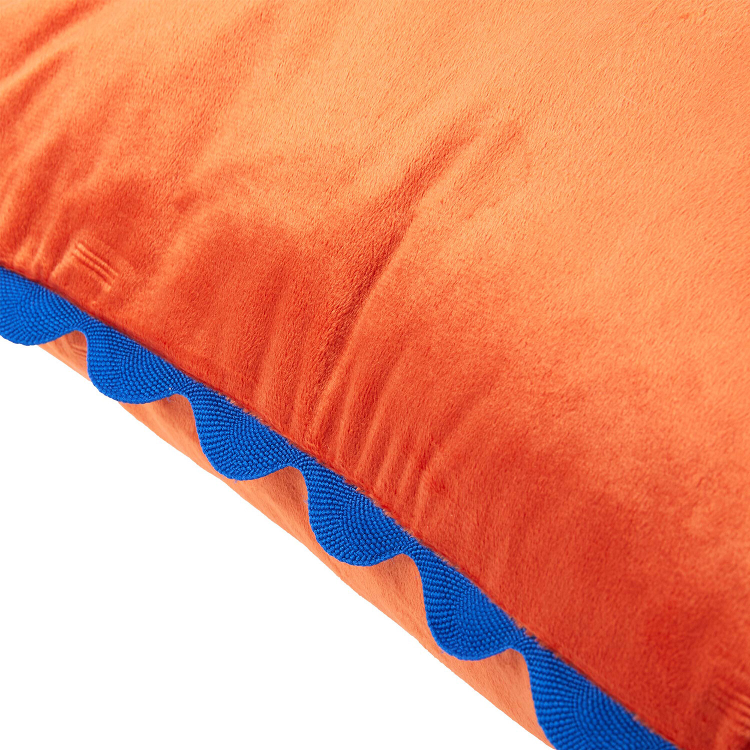 My Home Raya Scallop Edge Cushion - Orange Image 3