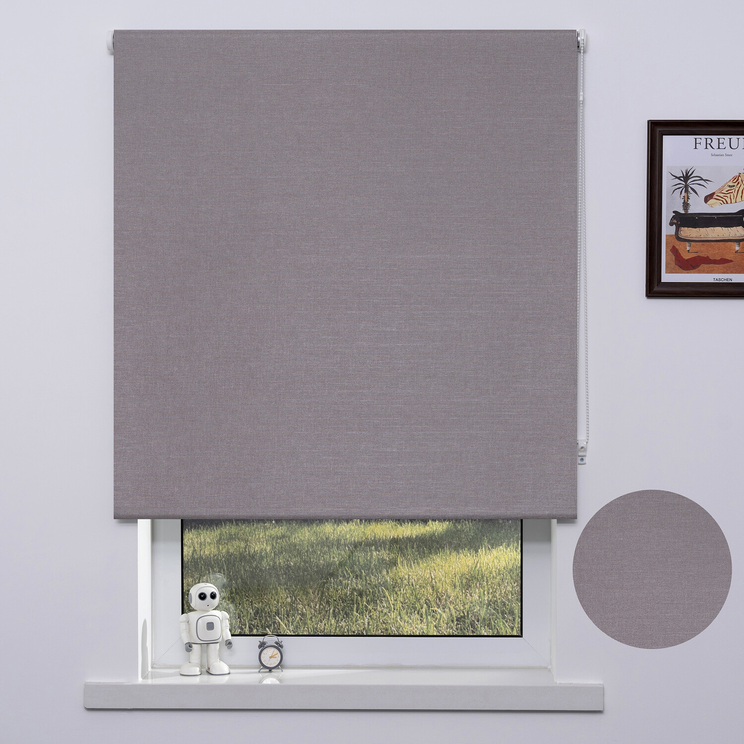 Trends Textured Blackout Blinds - Sand / 60cm Image 2