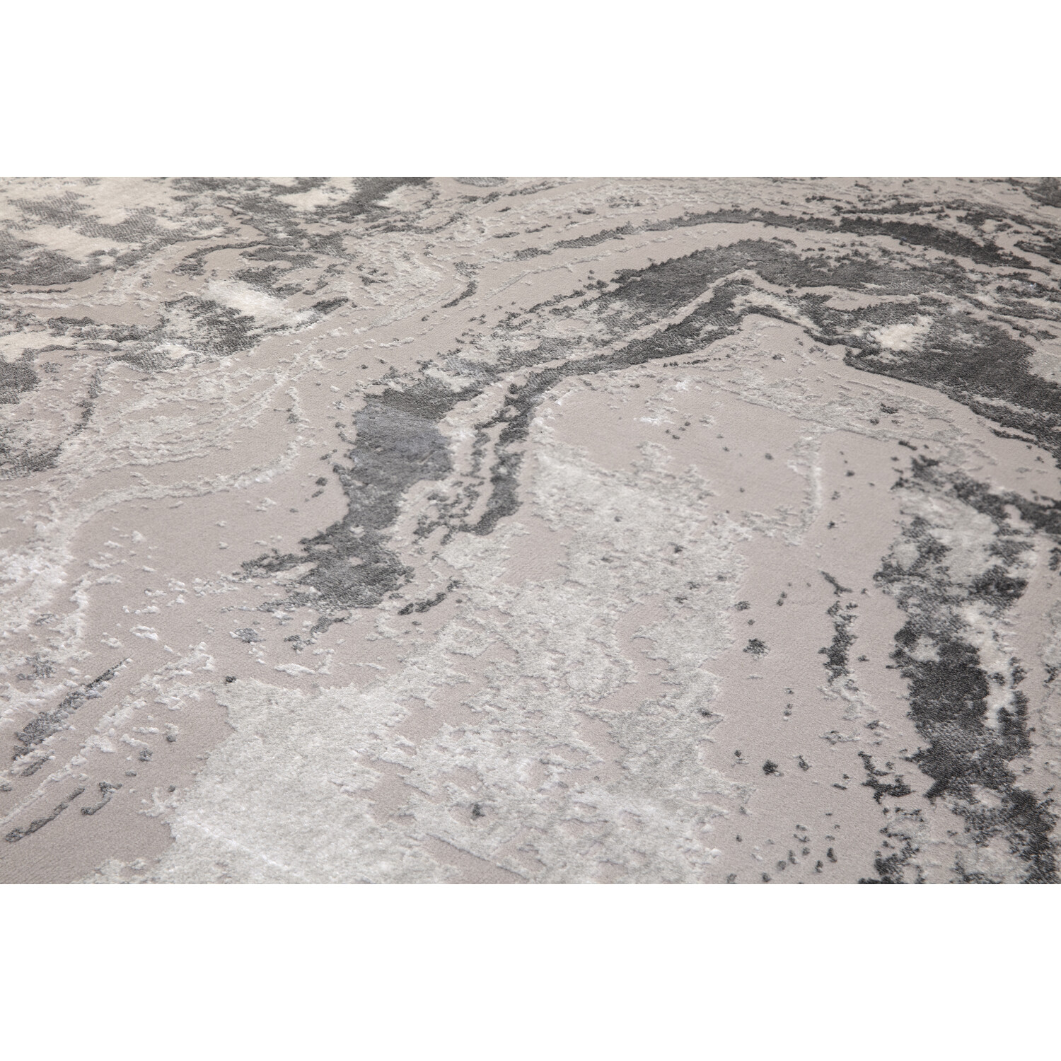 Cadiz Marble Rug - Taupe Image 2