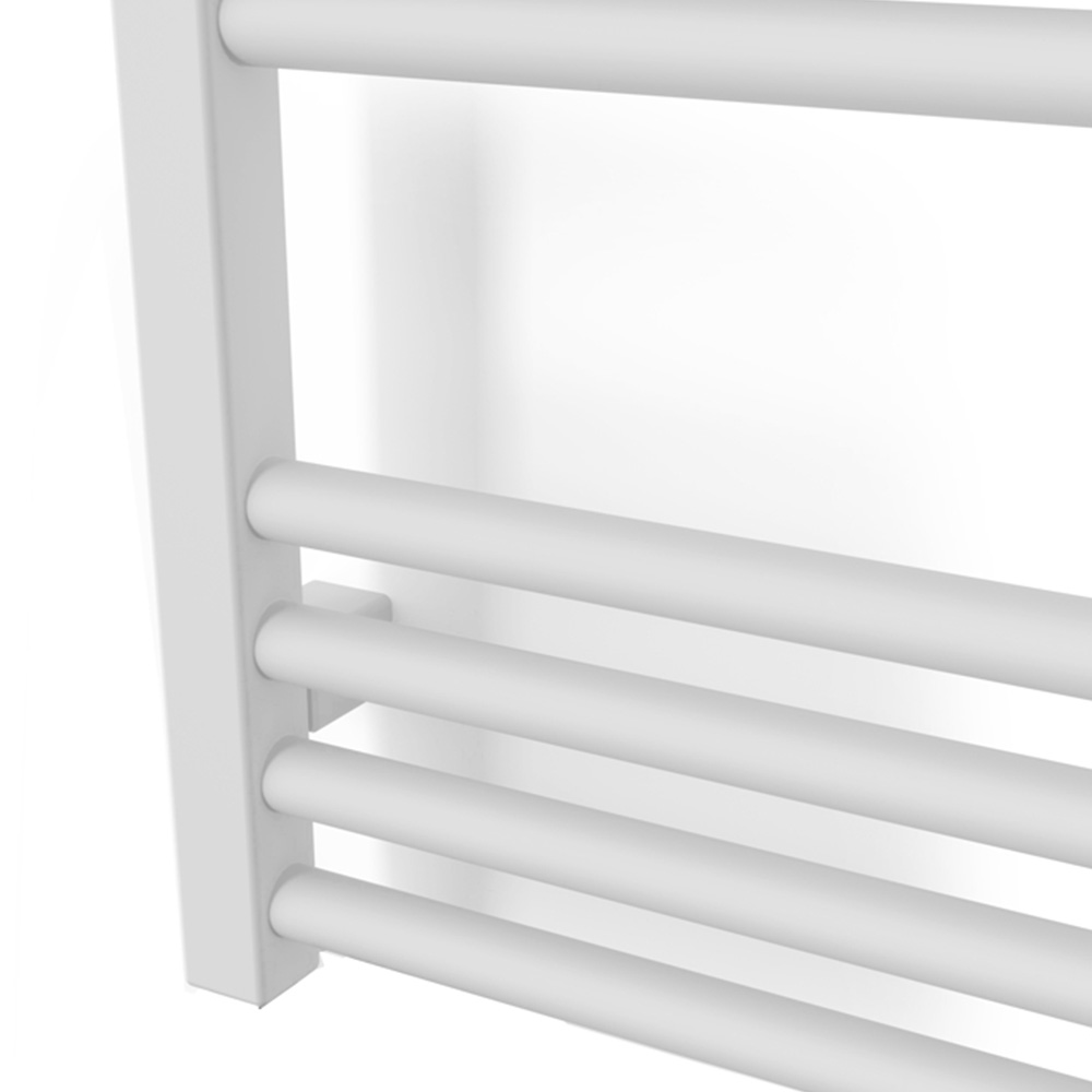 Terma Fiona E Soft Matt White Electric Towel Rail 1140 x 500mm Image 5