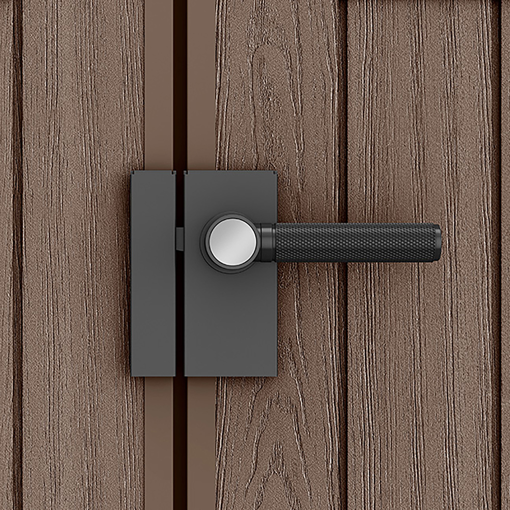 Keter Darwin 6 x 6ft Brown Outdoor Storage Shed Image 4