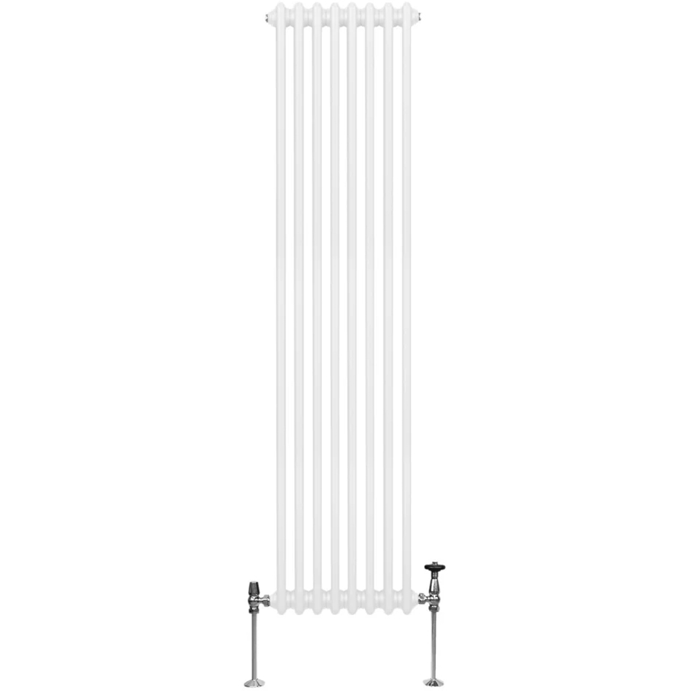 Monster Shop 4239 BTU White Traditional 2 Column Radiator 1800 x 382mm Image 1