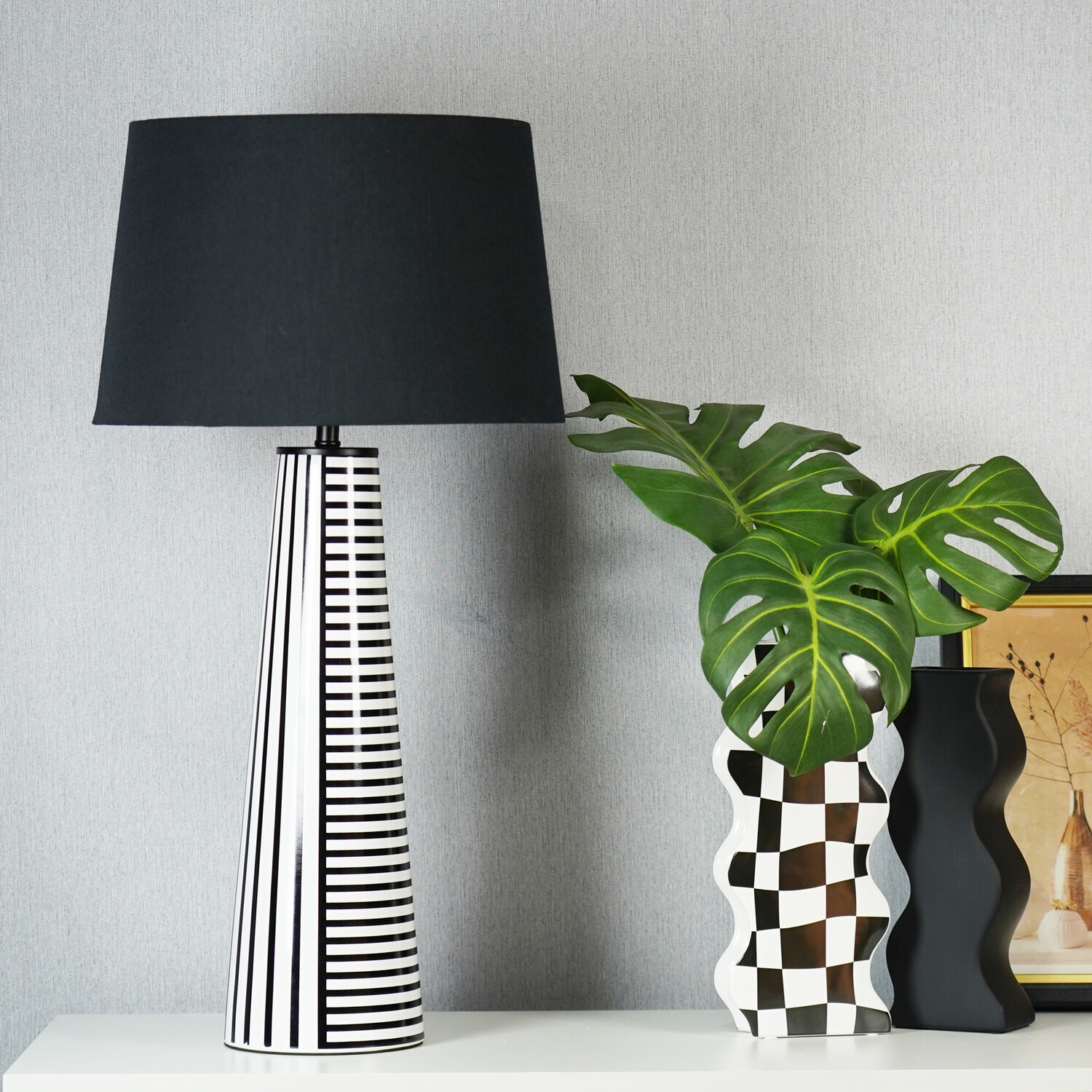 Verena Table Lamp - Black and White Image 9