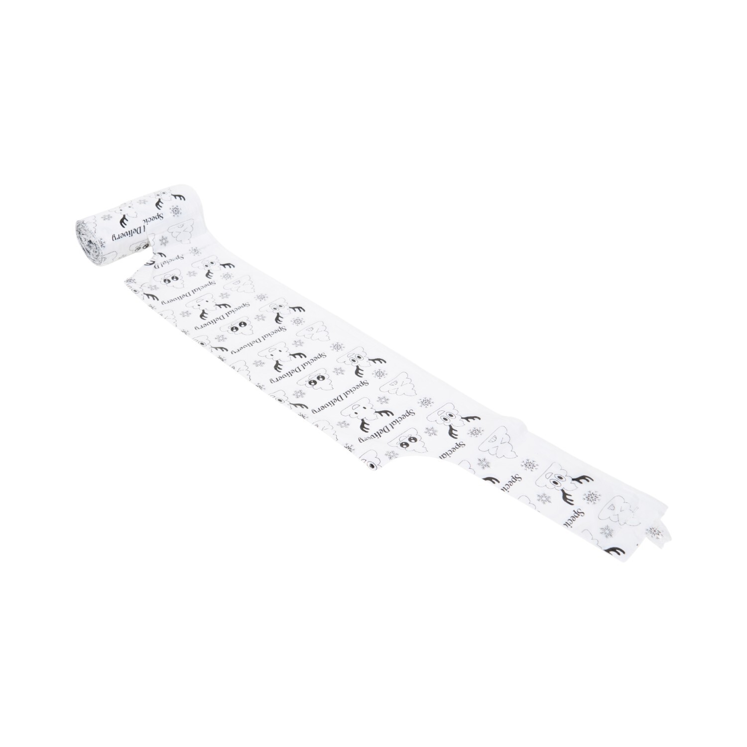 Pack of 100 Festive Poop Bags Image 2