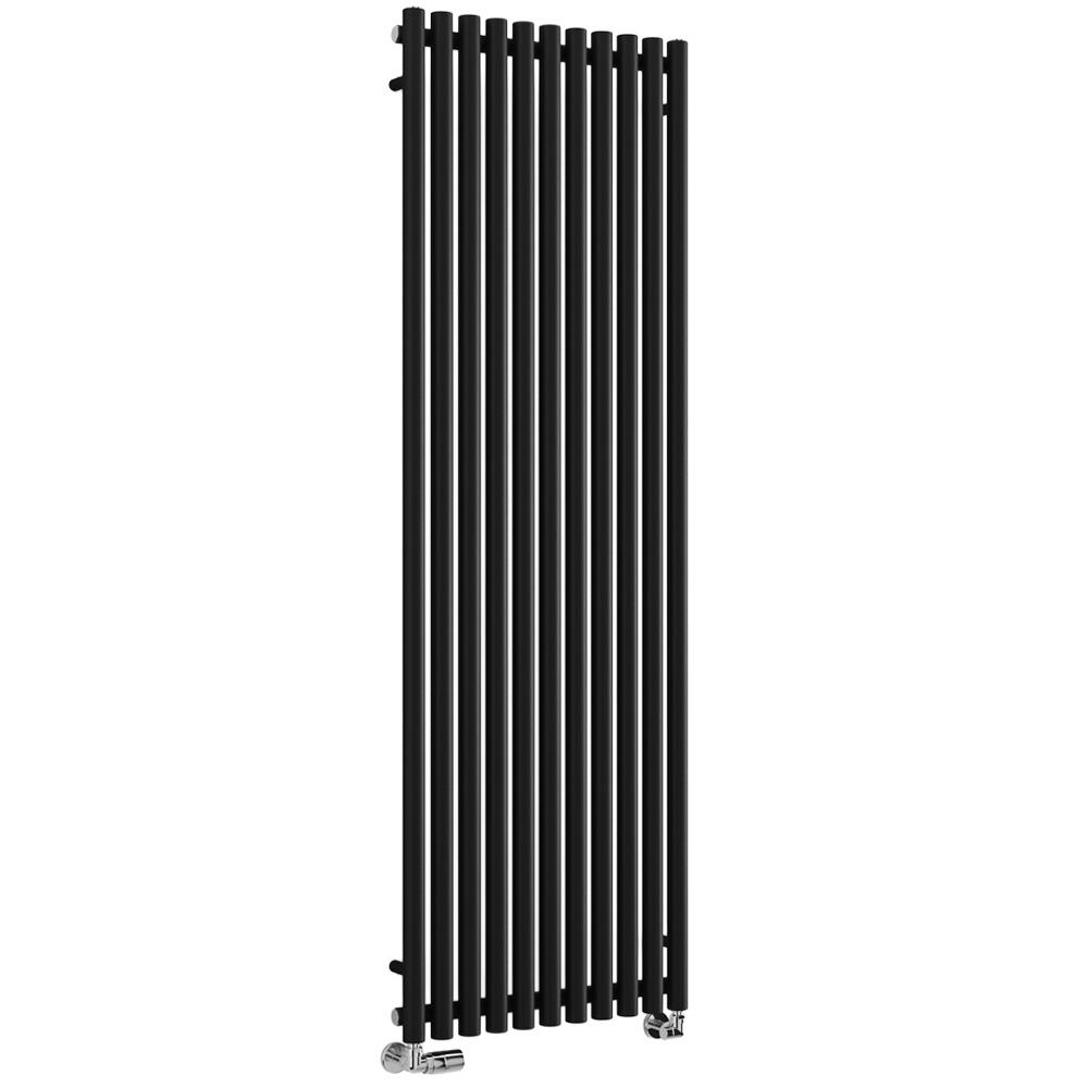 Terma Rolo Room 4297 BTU Heban Black Radiator 1800 x 590mm Image 1