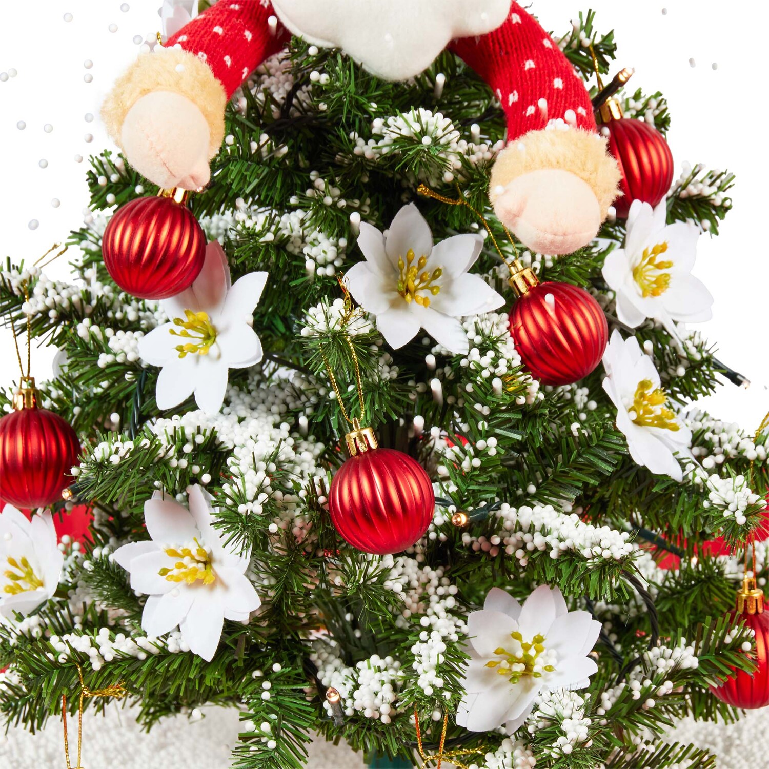 Snowing Santa Tree Image 5