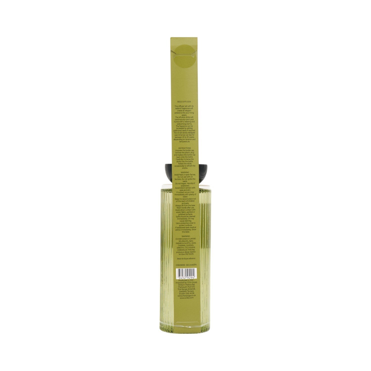 Reed Diffuser 500ml Basil and Cactus Image 3
