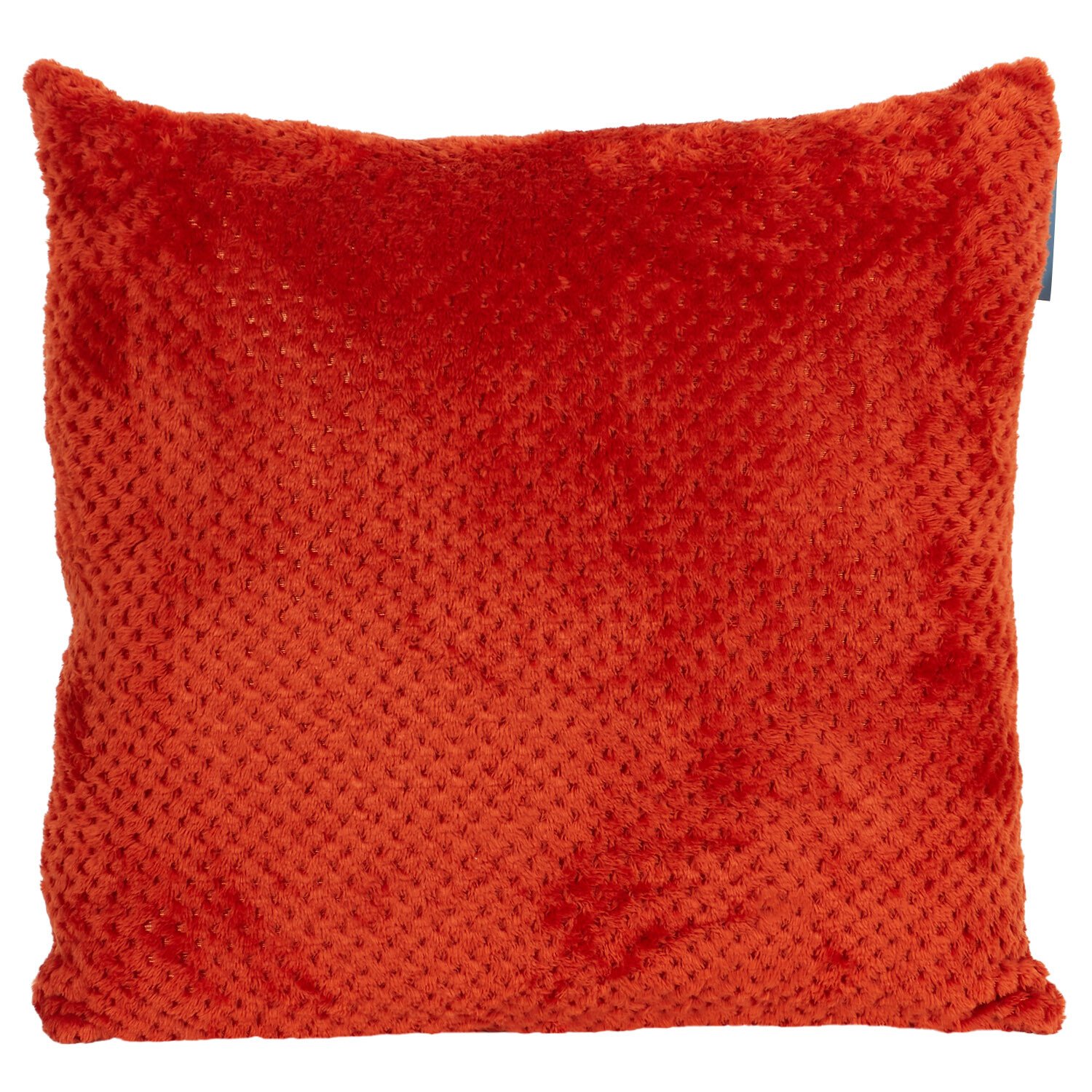 Jumbo Fleece Cushion - Rust Image 1