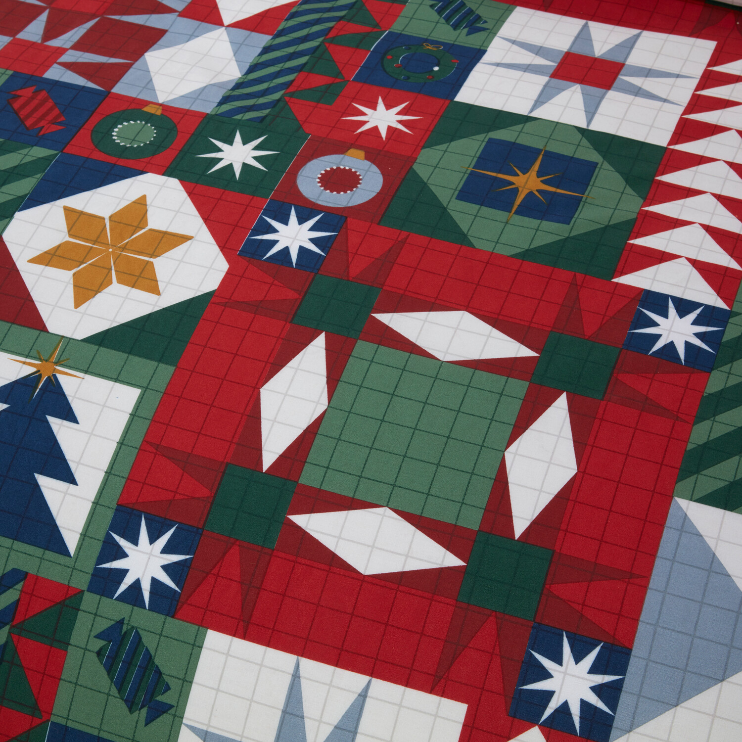 Novie Patchwork Duvet Set Multicolour King Image 4