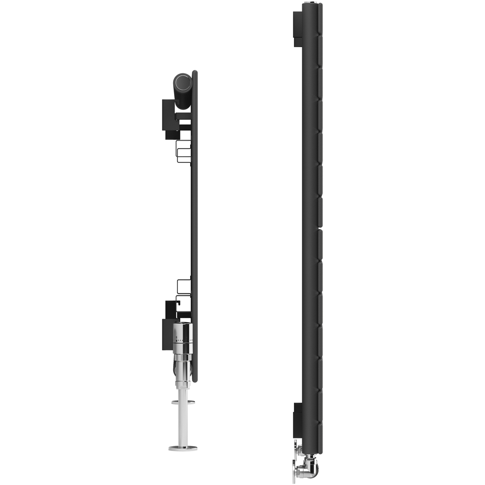 Terma Forte 2425 BTU Metallic Grey Single Panel Radiator 600 x 1032mm Image 6