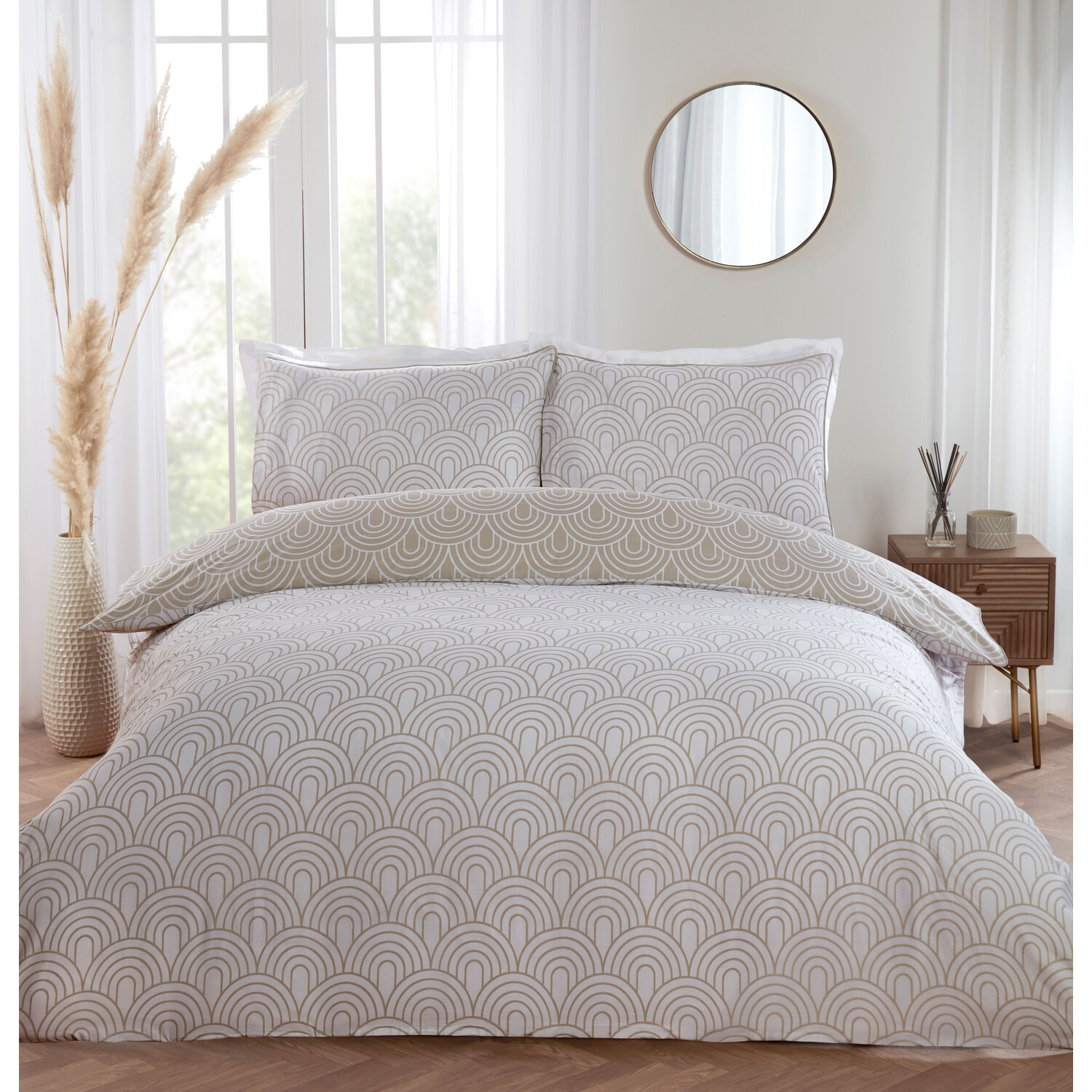 Divante Single Natural Duvet Set Image 2