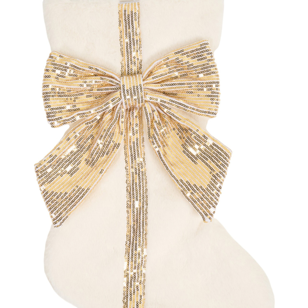 Sparkly Bow Stocking Image 8