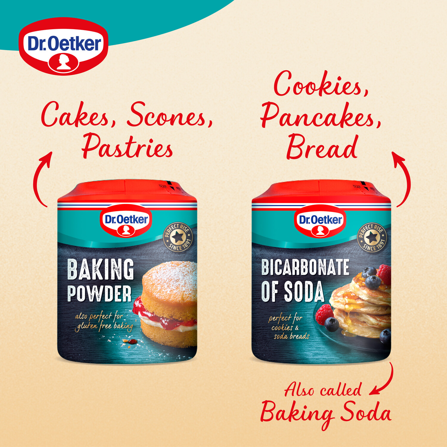 Dr. Oetker Bicarbonate of Soda - White Image 3
