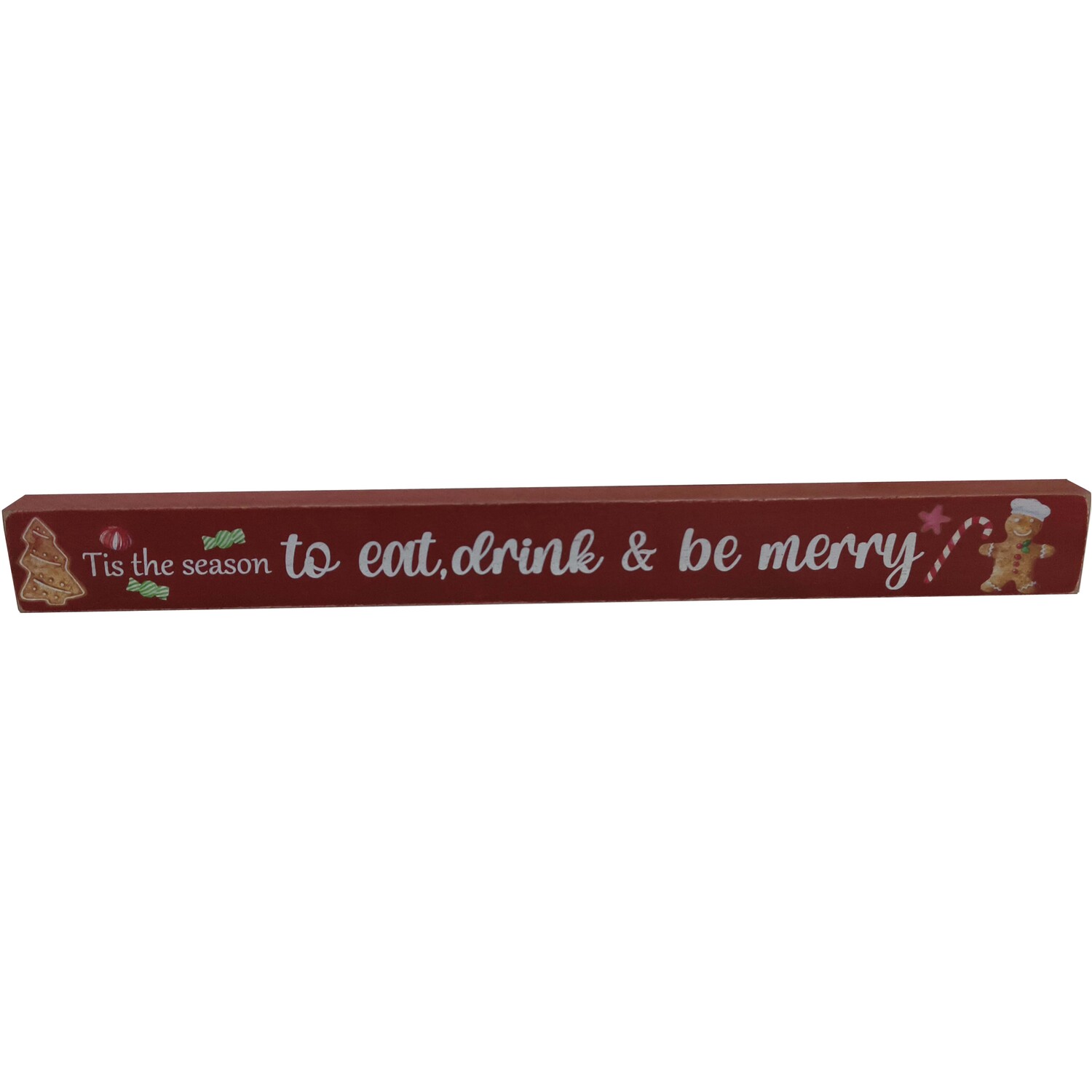 Gingerbread Message Block Multicolour Image 2
