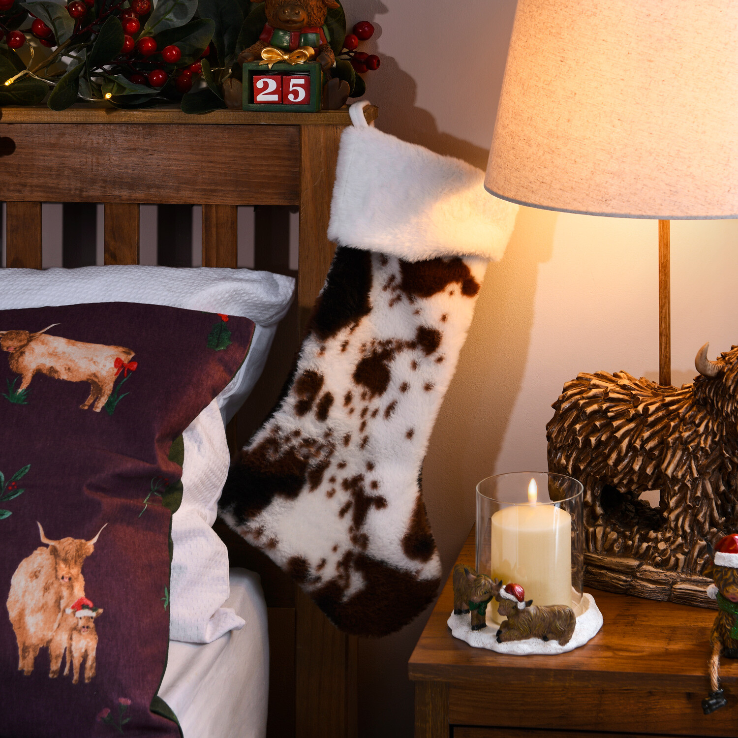Cow Print Stocking Image 2