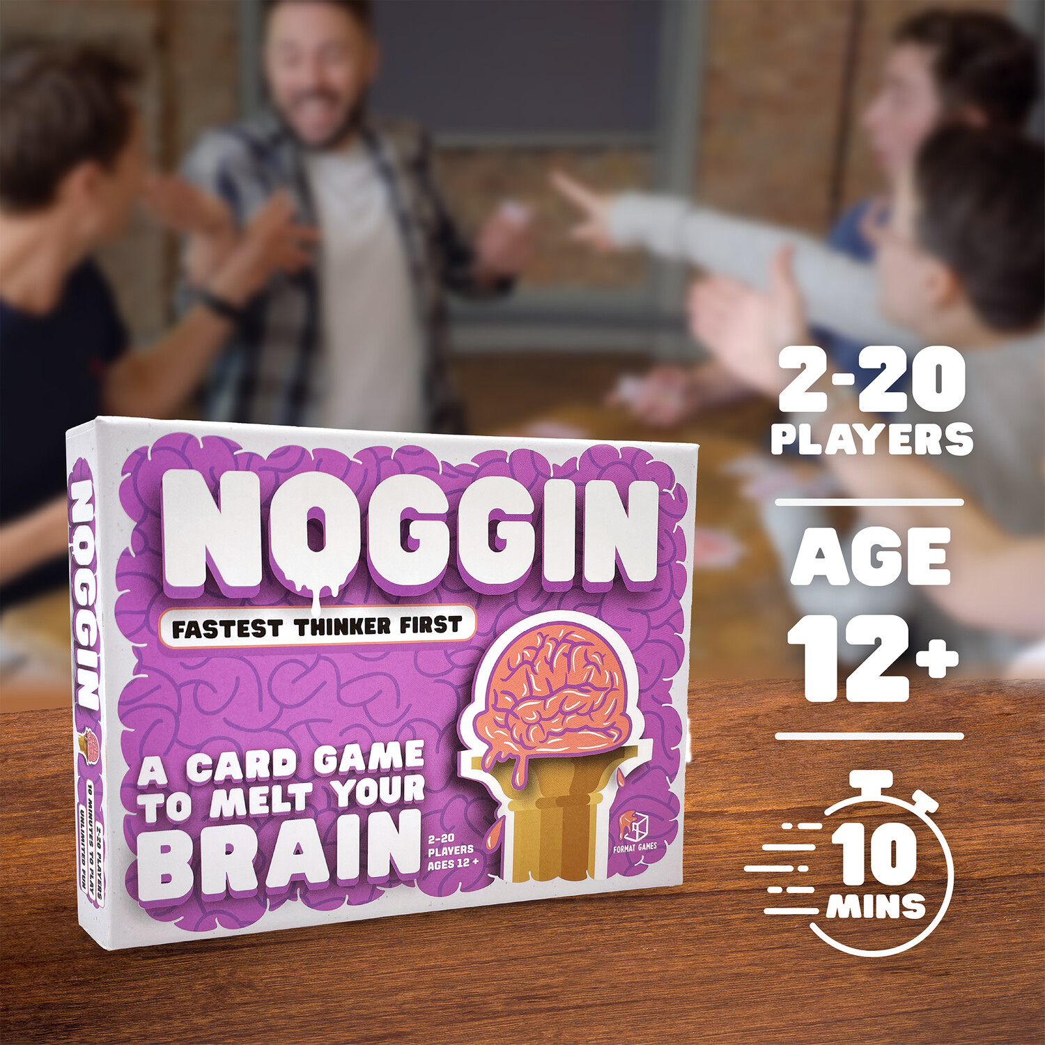 Noggin Fast Thinking Word Card Game Image 6