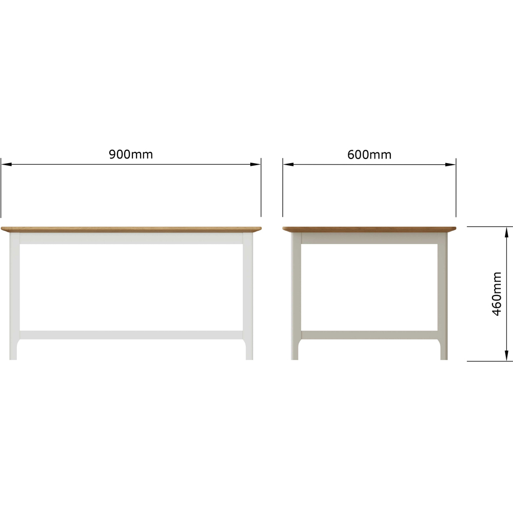 FWStyle Taberno Linen Coffee Table Image 6