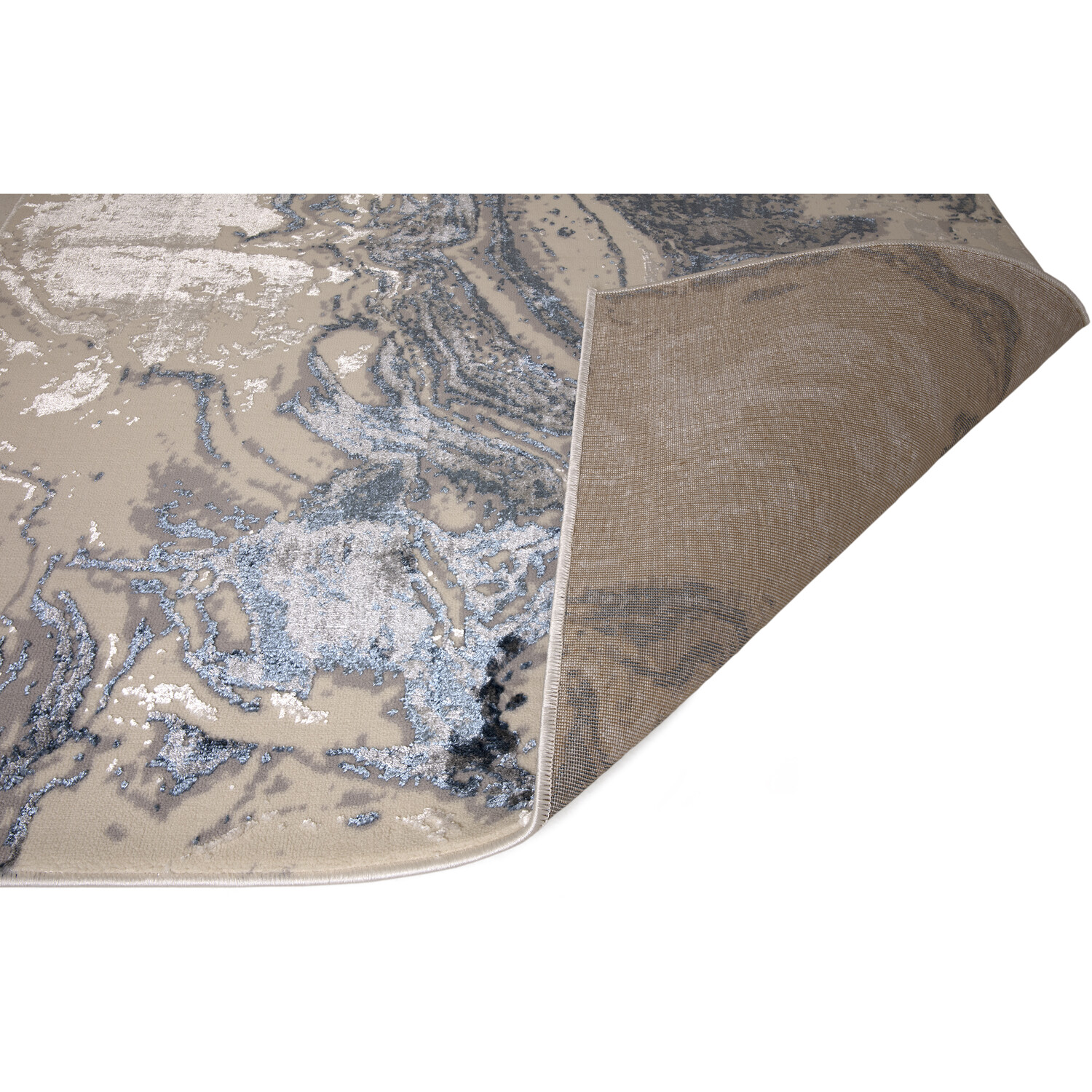 Cadiz Aqua Stone Rug 66 x 100cm Image 3