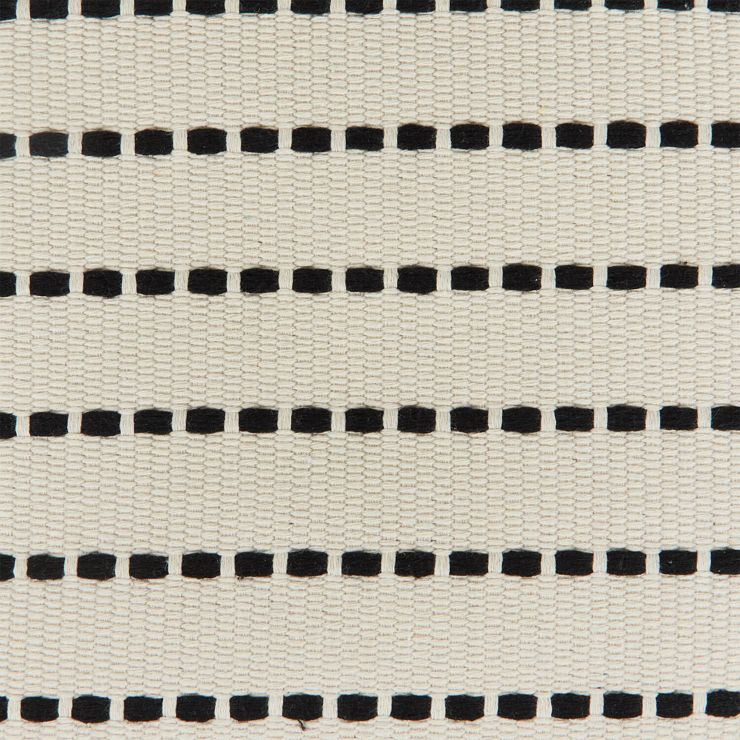 Sanctuary Stripe Outdoor Round Cushion - Grey and Black Image 3