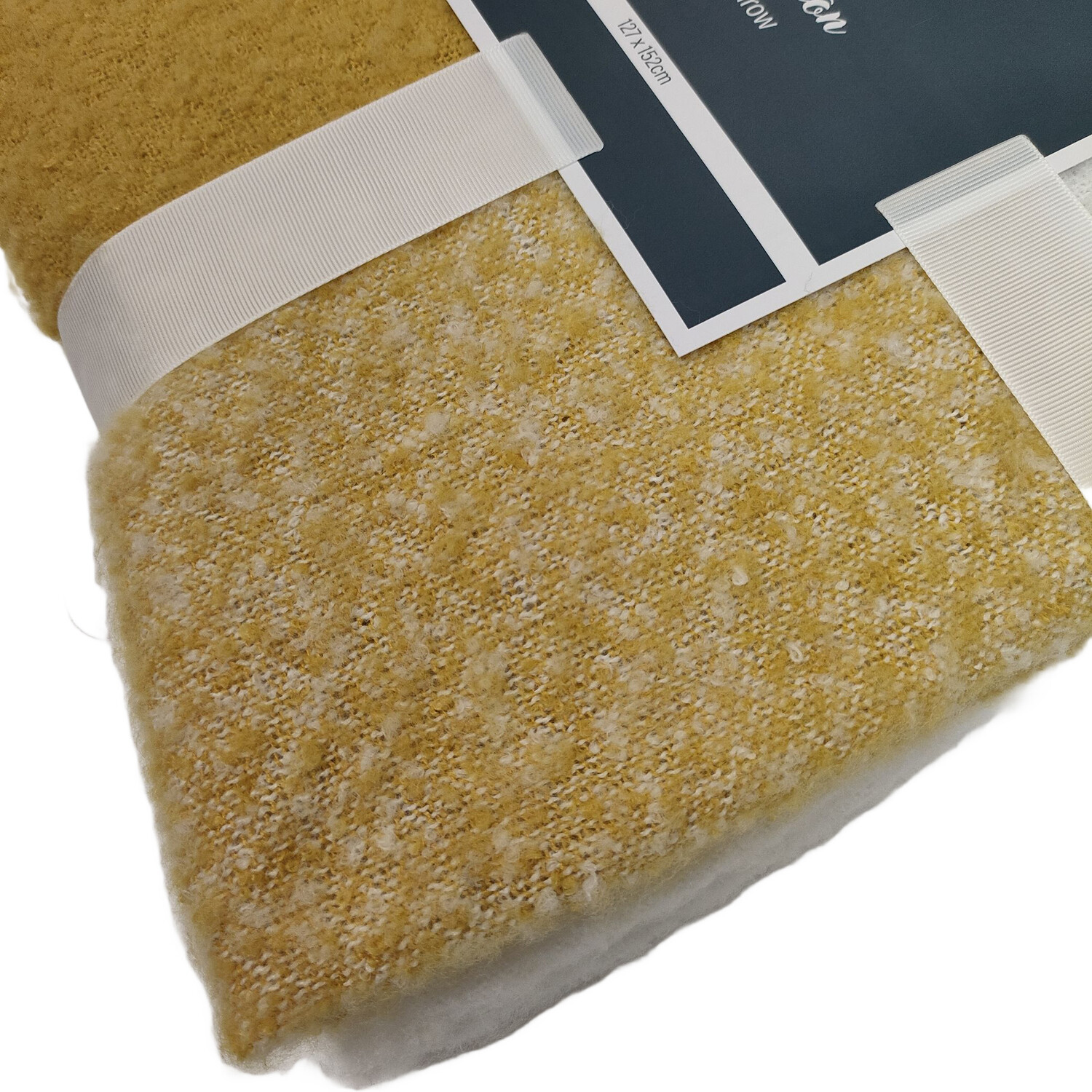 Denton Throw - Ochre Image 3