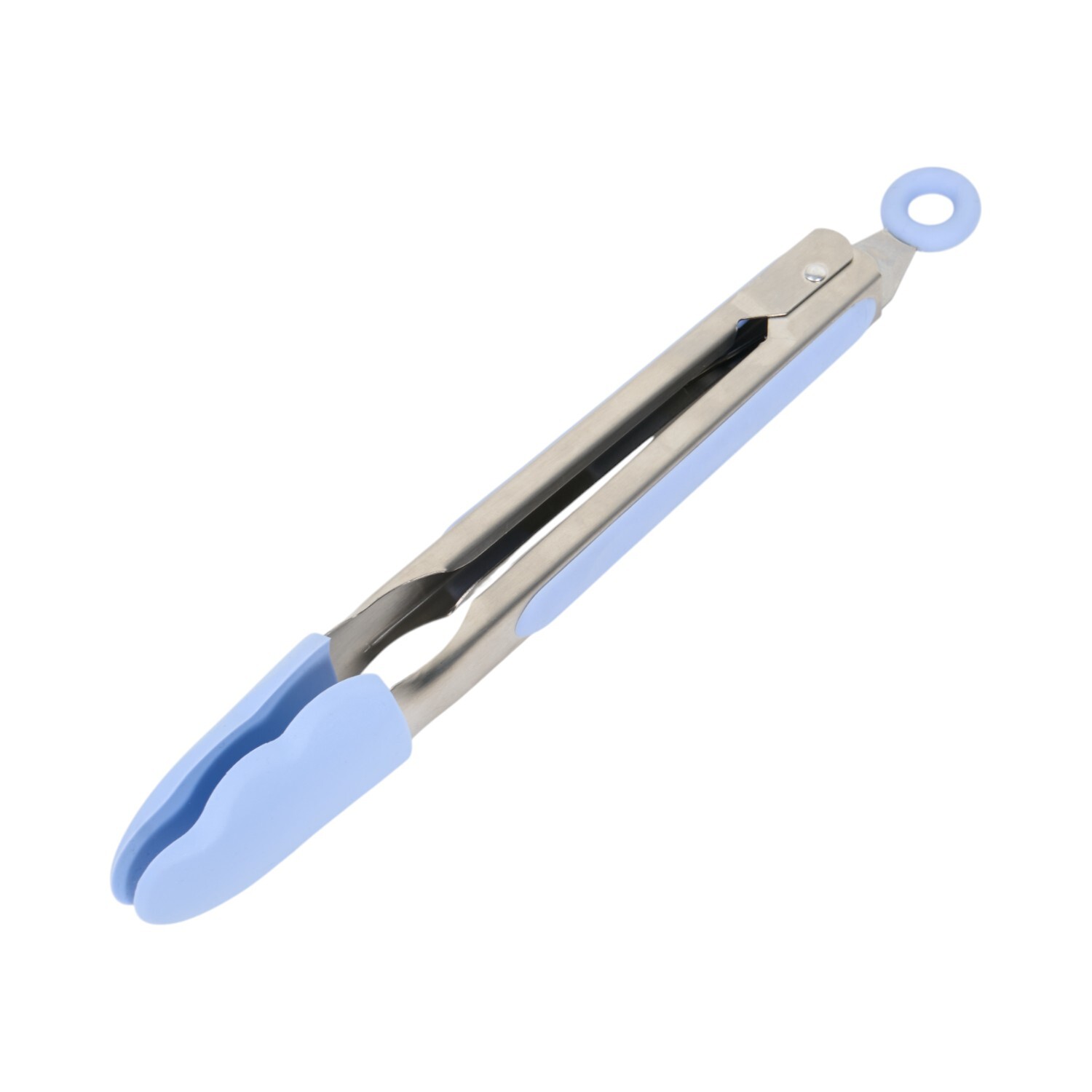 Stainless Steel and Silicone Food Tongs 9in 24cm Image 11
