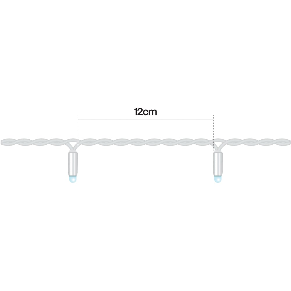 Eagle Connect Warm White LED White String Light 40m Image 6