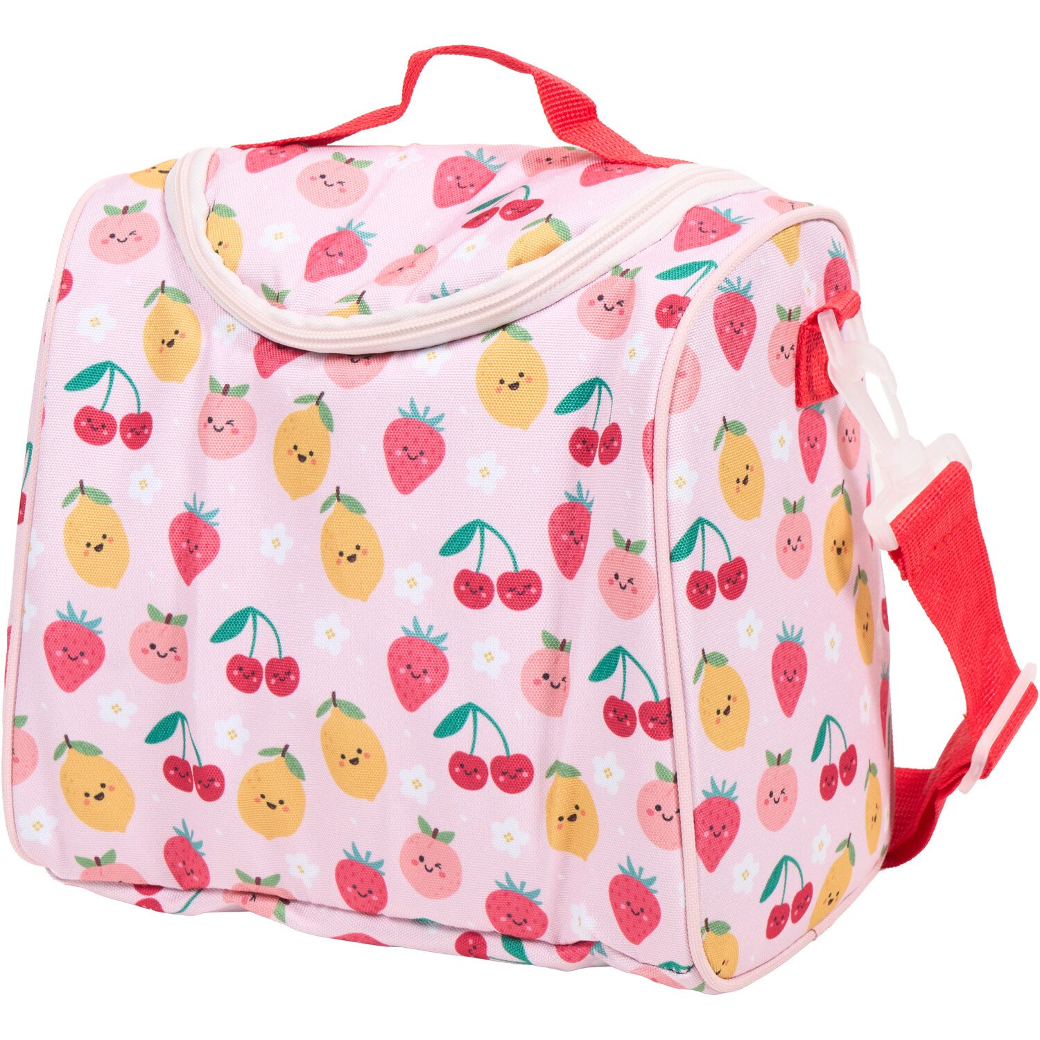 Fruity Lunch Bag Pink Image 4