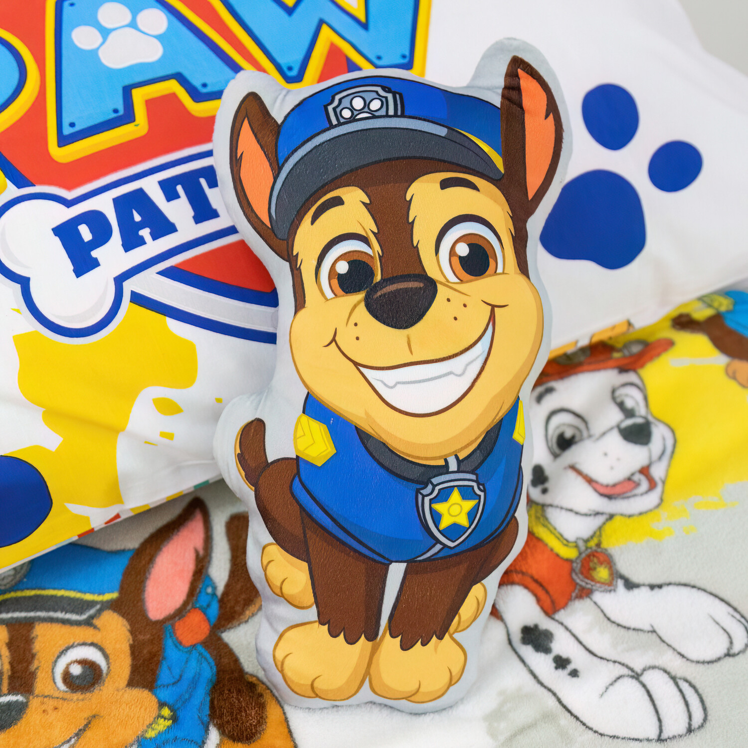 Paw Patrol Shaped Cushion - Multicolour Image 2