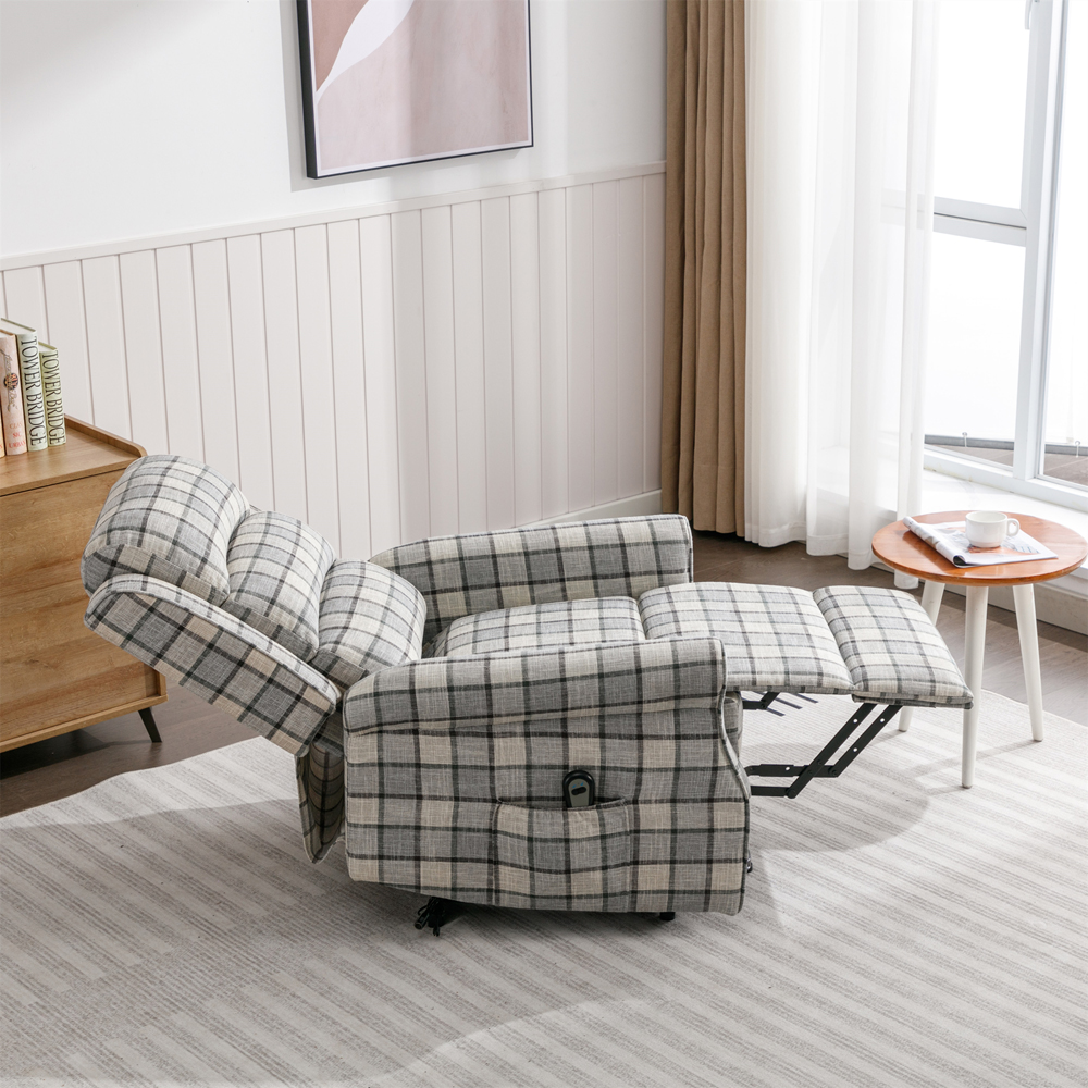 Furniture One Green Electronic Power Lift and Tilt Chair Image 6