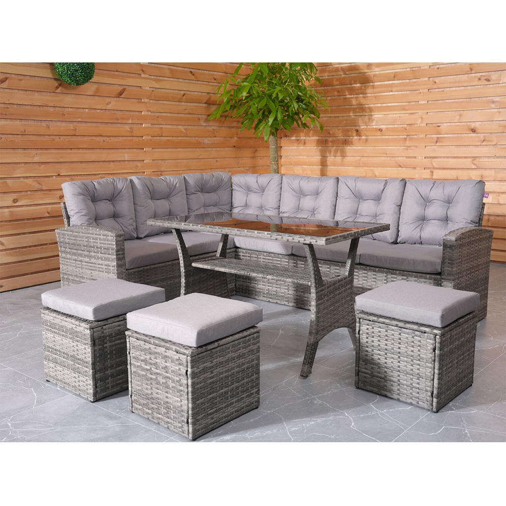 New Jersey Sofa Set - Grey Image 9