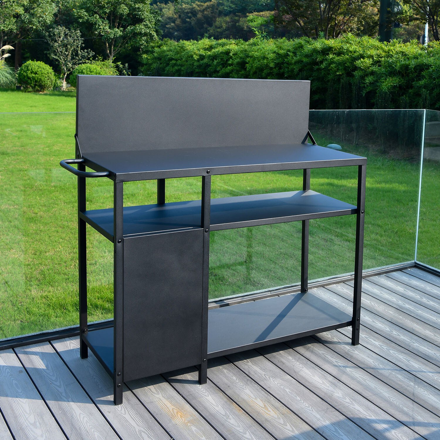 Columbus Outdoor Kitchen - Black Image 8