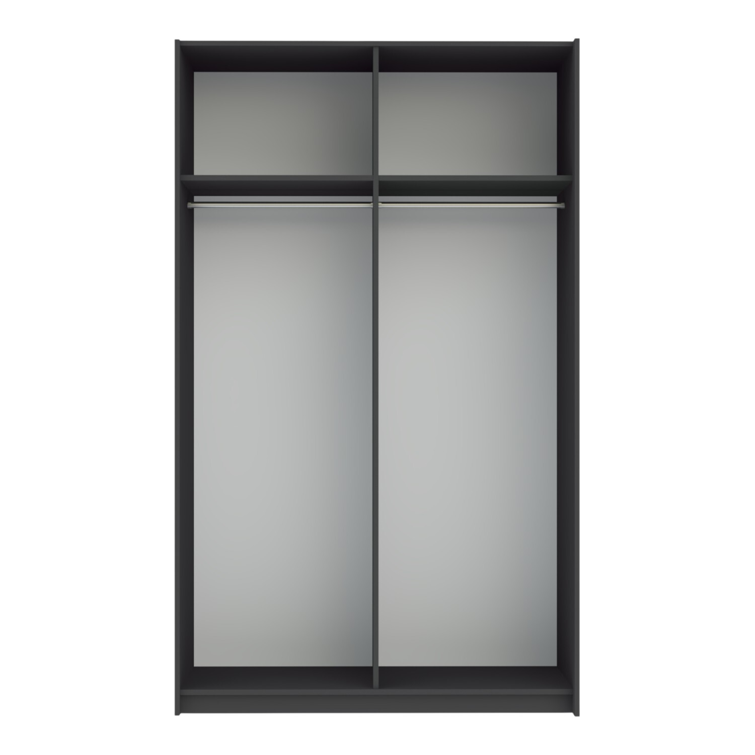 Andora Midi Sliding Wardrobe Anthracite Image 5