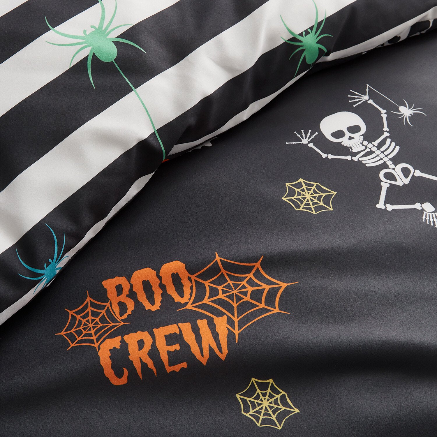 Boo Squad Duvet Set Black Single Image 6
