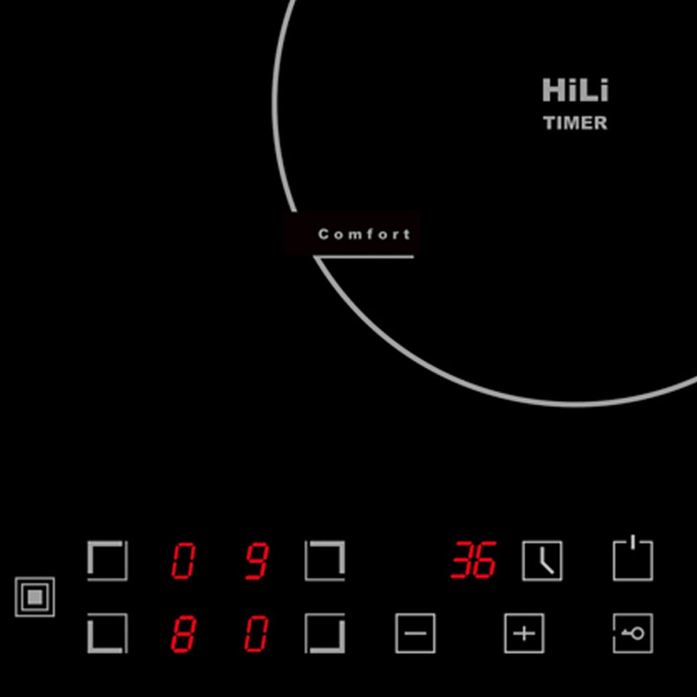 Kaiser Grand Chef KCT 6703 F Black Glass Touch Control Ceramic Hob 59cm Image 4